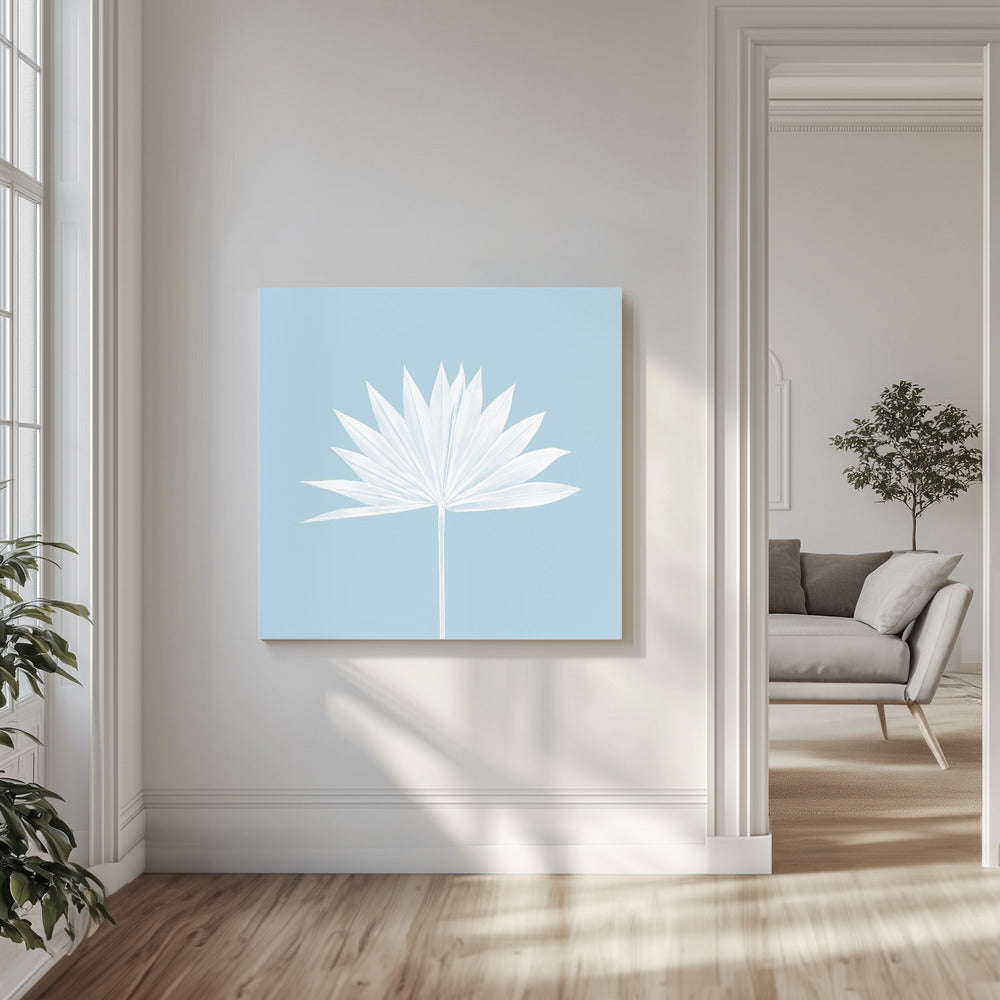 Tropisch Blauw 2 | Canvas