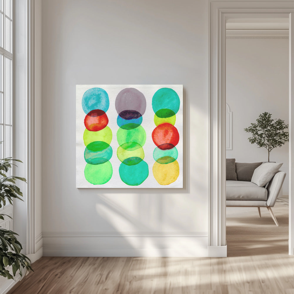 Stippen en vlekken | Canvas
