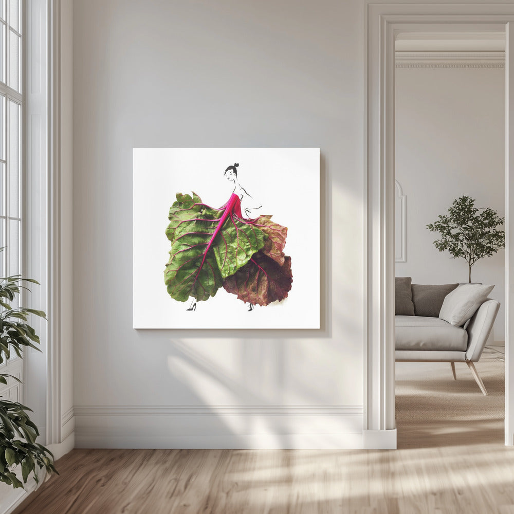 Snijbiet op | Canvas