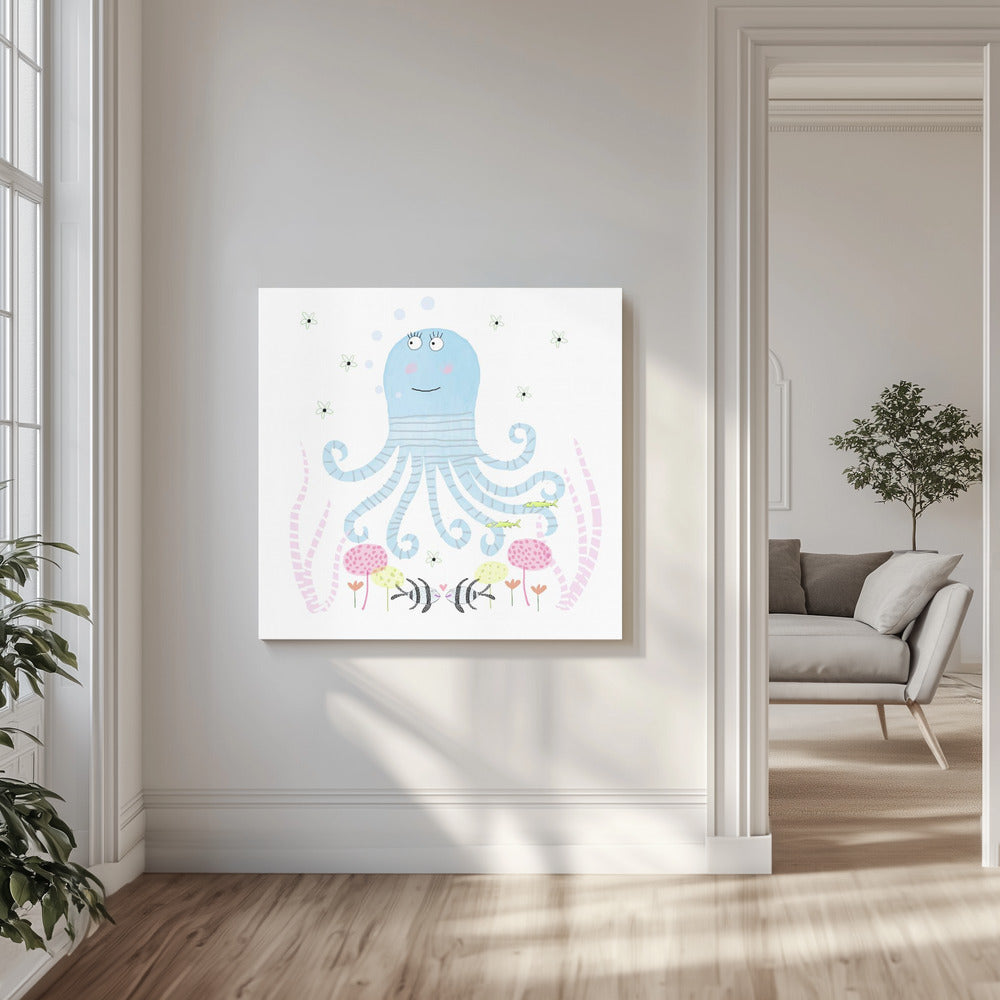 Lachende Zeevriend | Canvas