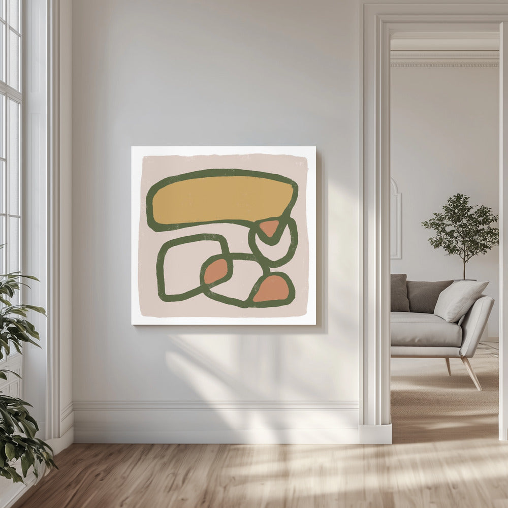 Abstracte cirkels | Canvas