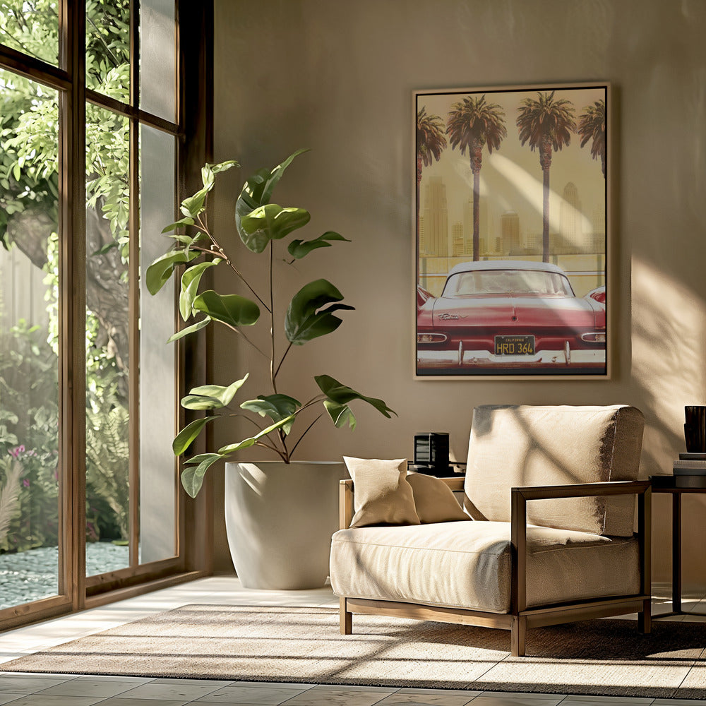 PLYMOUTH SAVOY MET PALMEN | Poster