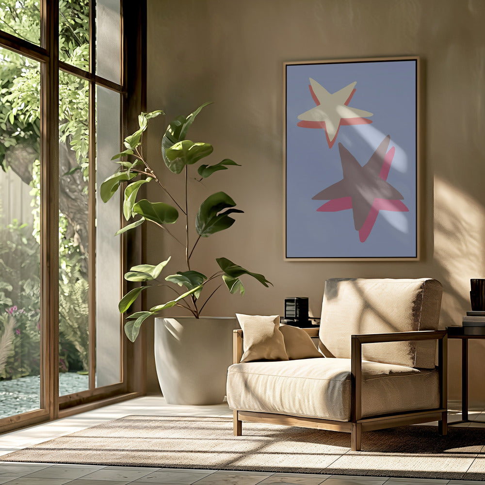 Blauwe Ster | Poster