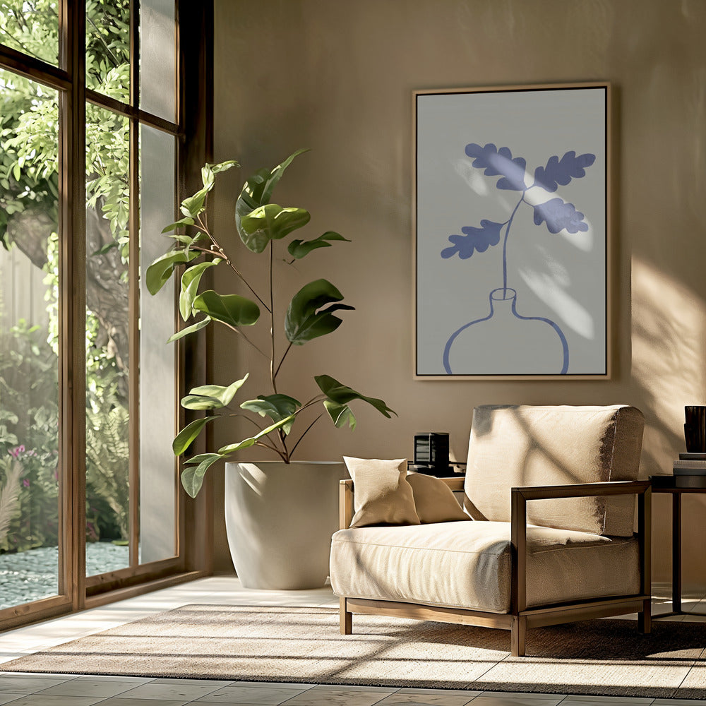 Blauwe eik | Poster