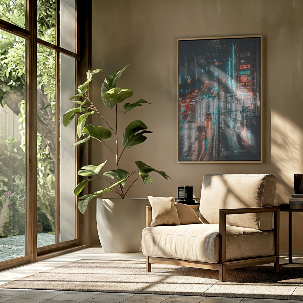 Op straat | Poster