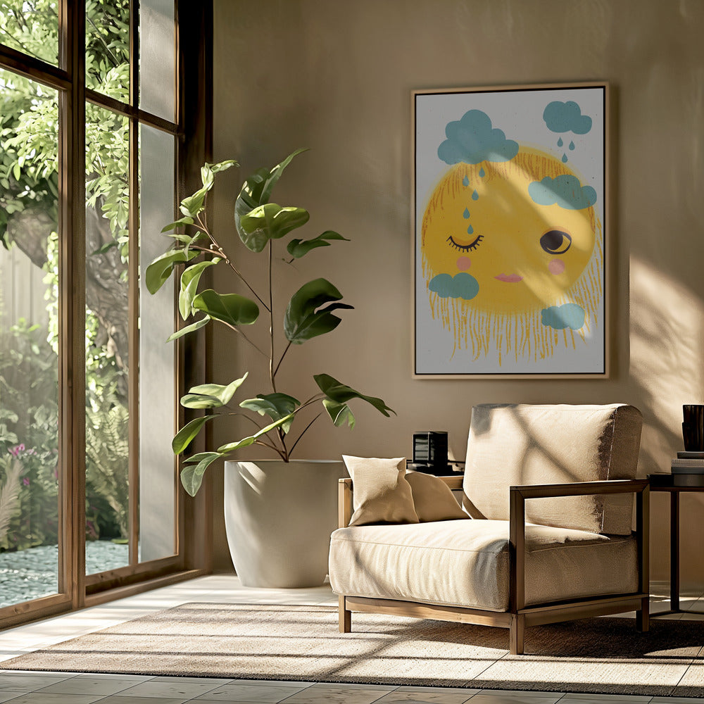 Gemengde gevoelens van de zon | Poster