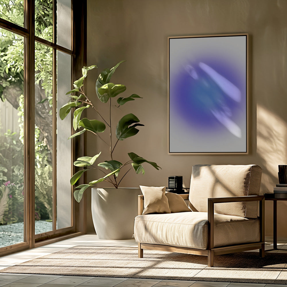 Violette Aura Burst | Poster