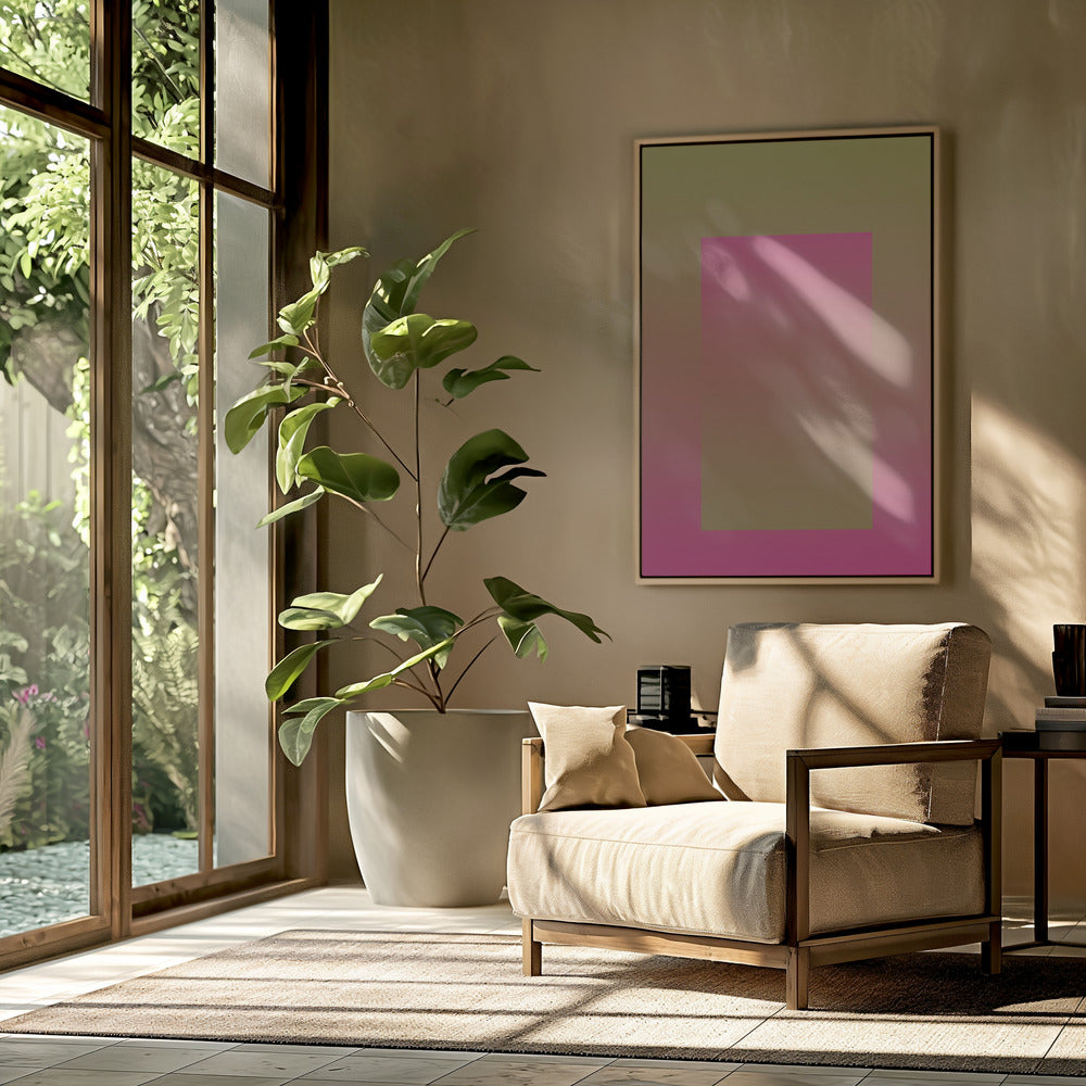 Bold Pink Portal | Poster