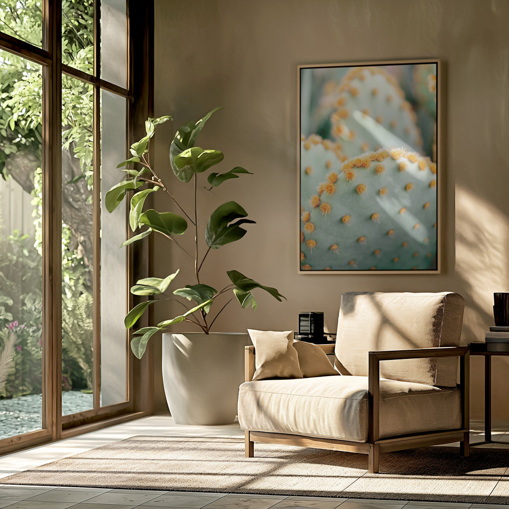 Oranje en Groen II - Botanische fotografie van Marrakech | Poster