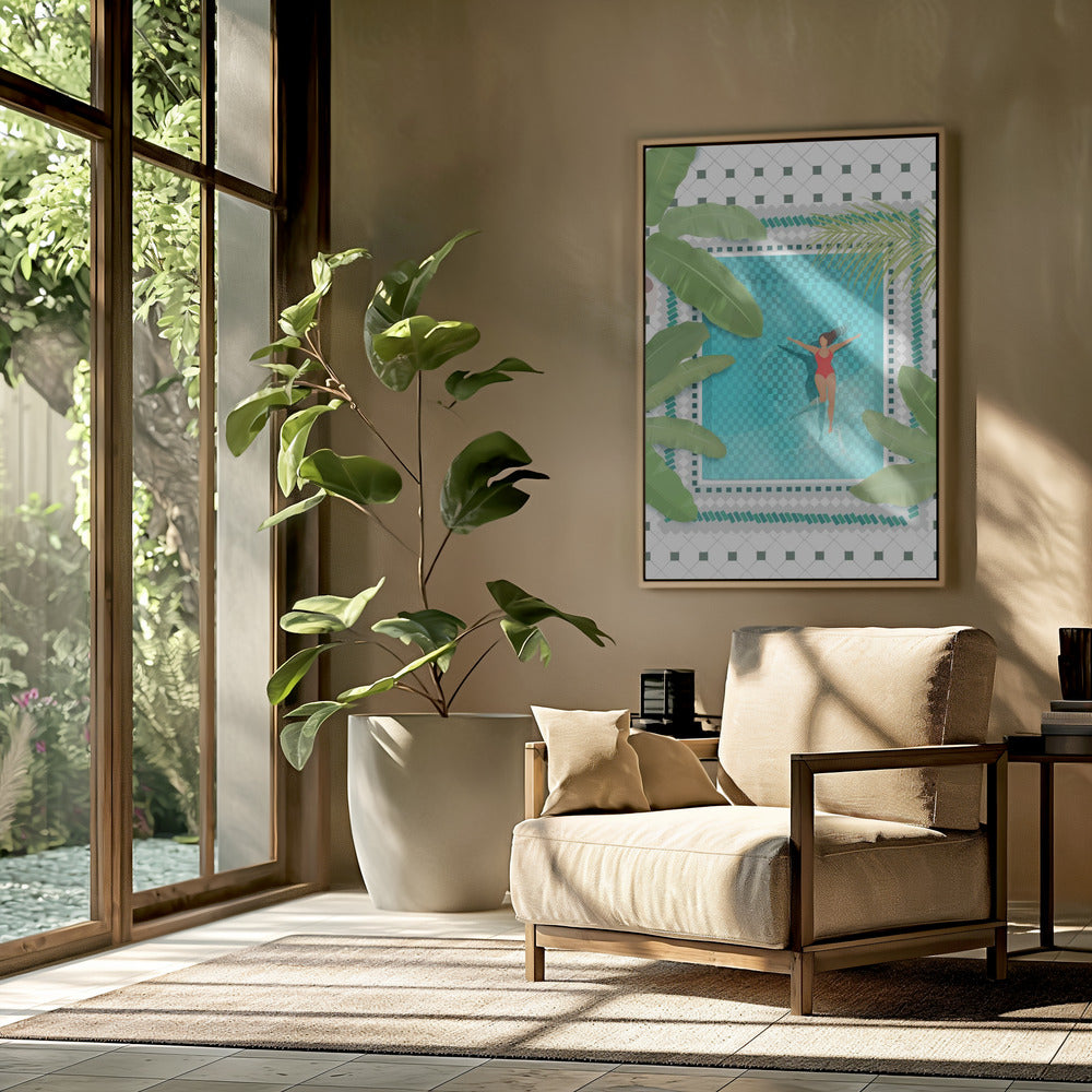 Riad Zwembad | Poster