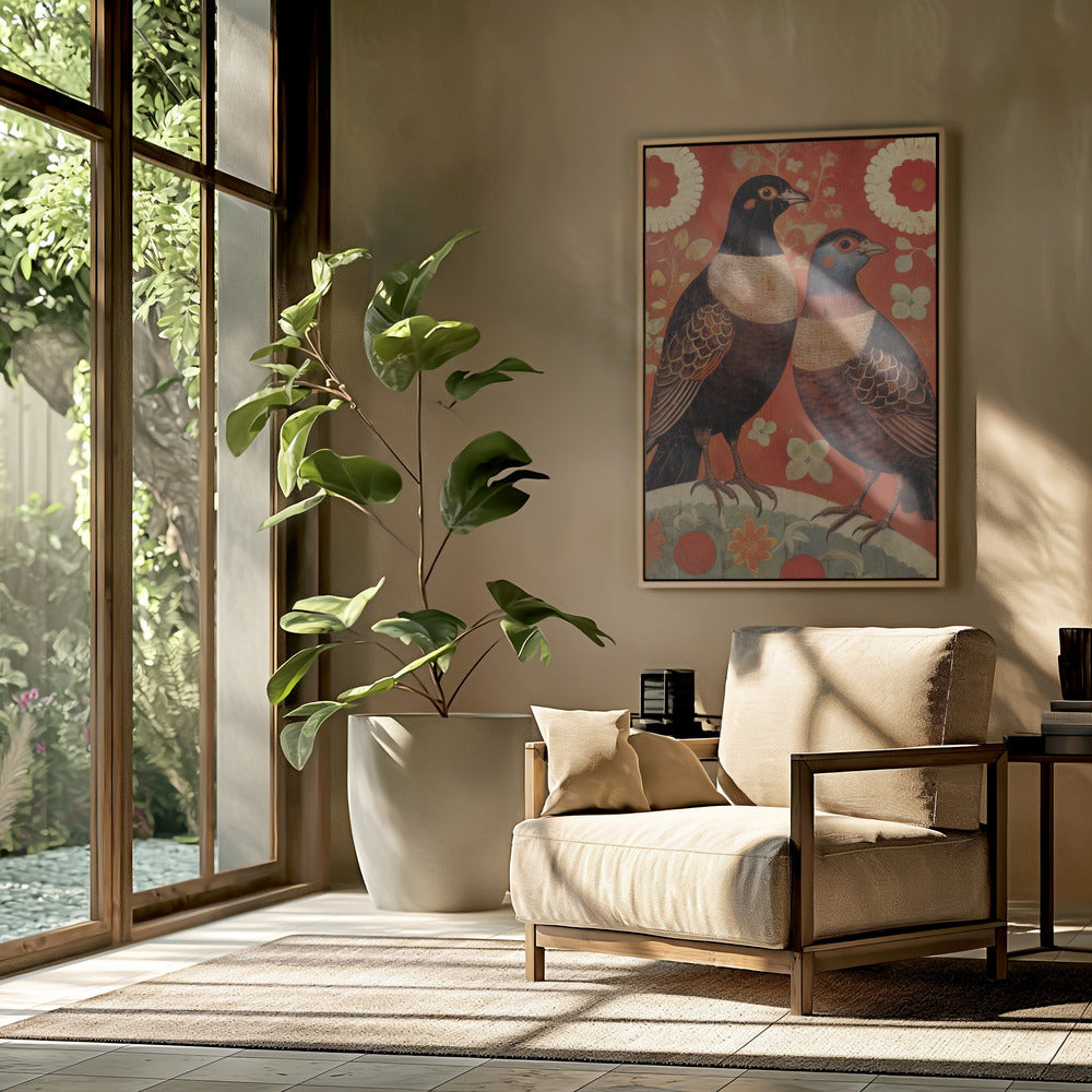 Vogele elegantie | Poster
