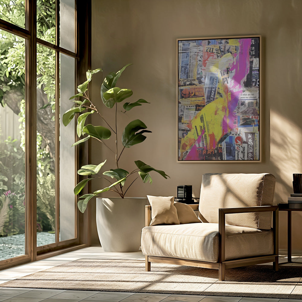 Vivid Urban Layers | Poster