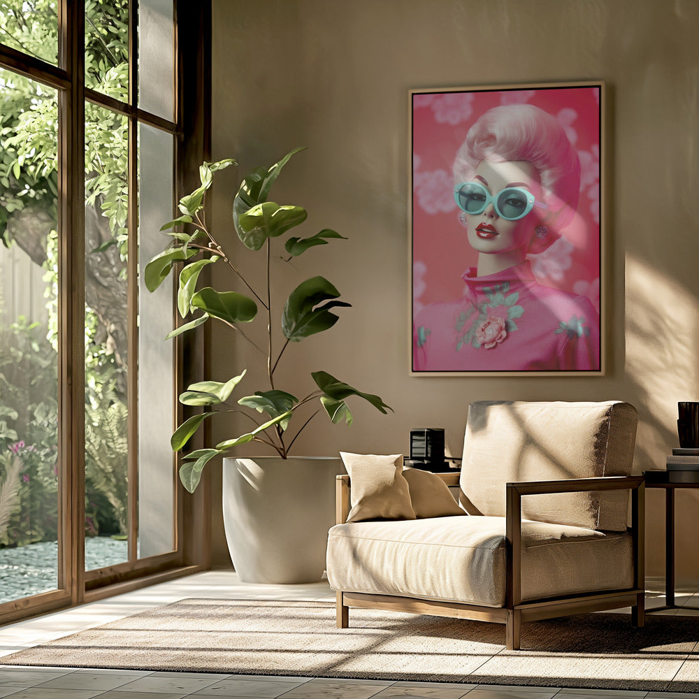 Retro Glamour Icoon | Poster