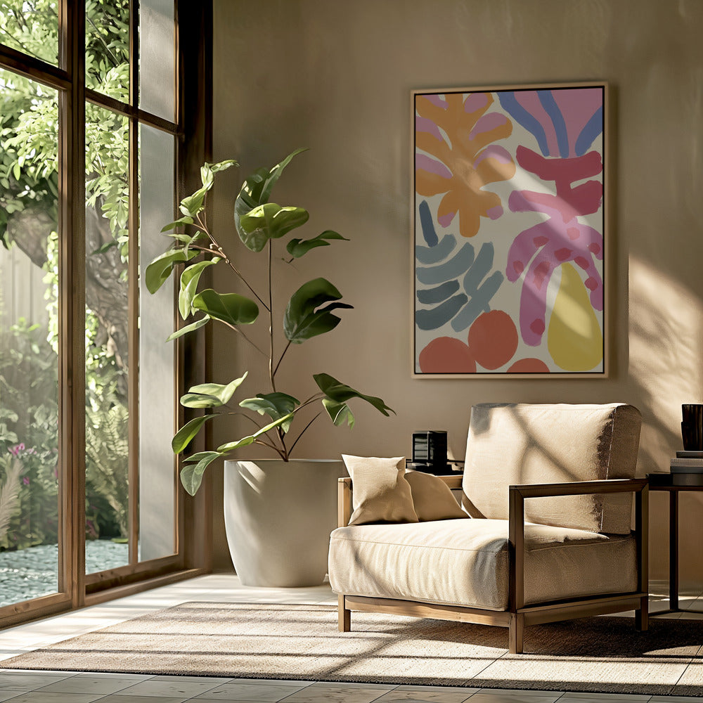 Levendige Bloei Essentie | Poster