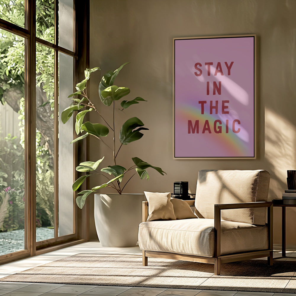 Blijf in de magie | Poster