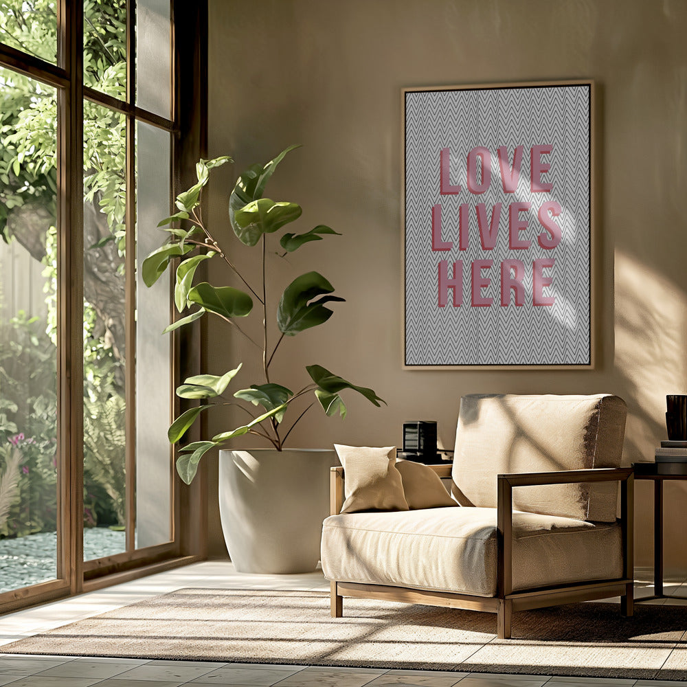 Liefde woont hier | Poster