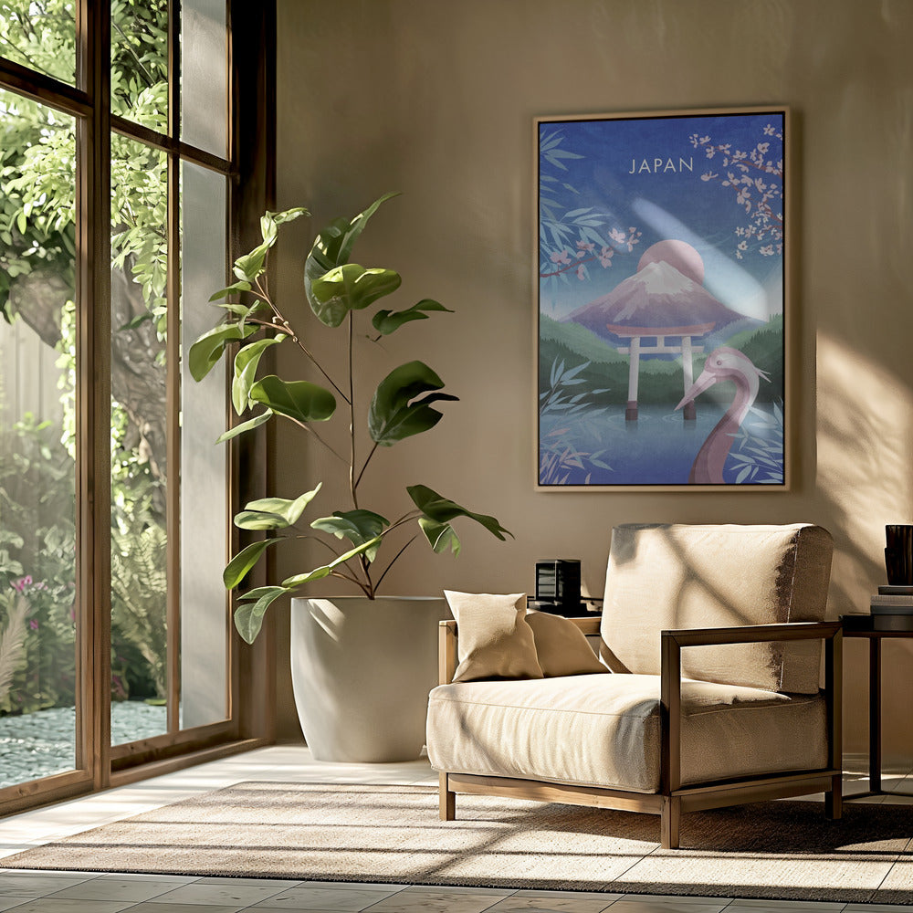 Rustige Japanse droom | Poster