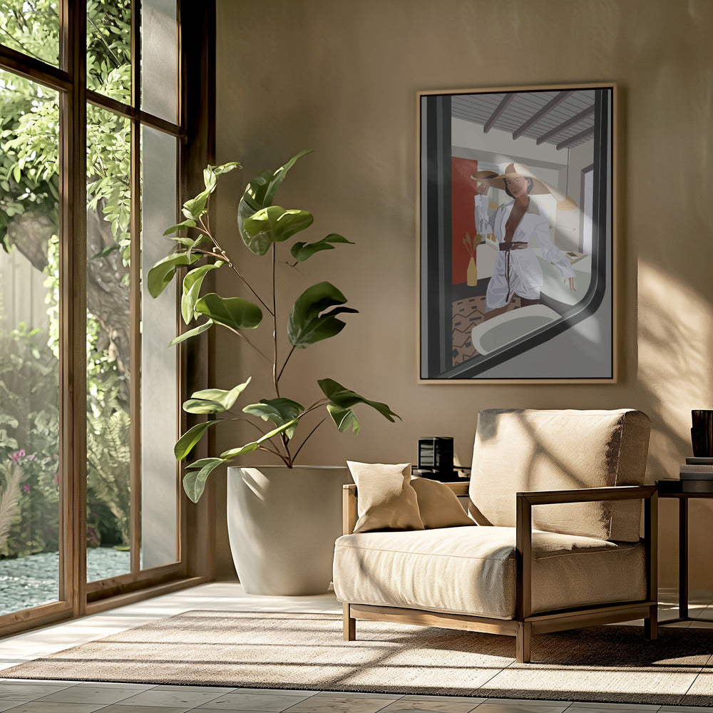 Chique reflectie | Poster