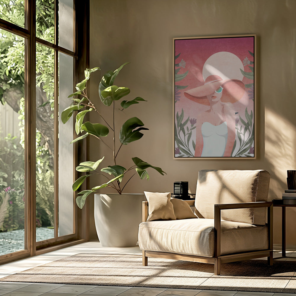 Zomerse elegantie | Poster