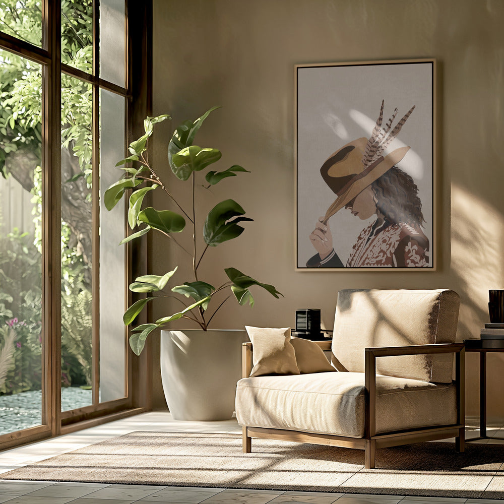 Gevederde elegantie | Poster