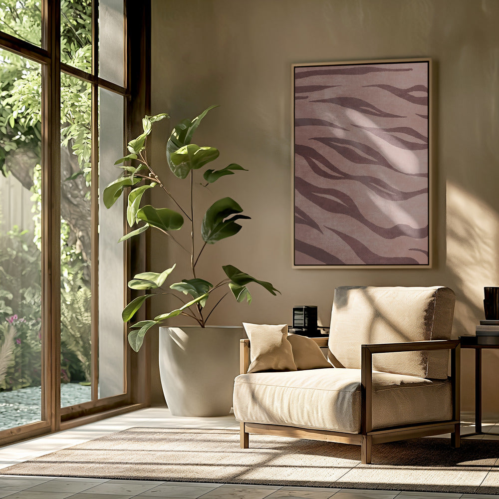 Abstracte golven | Poster