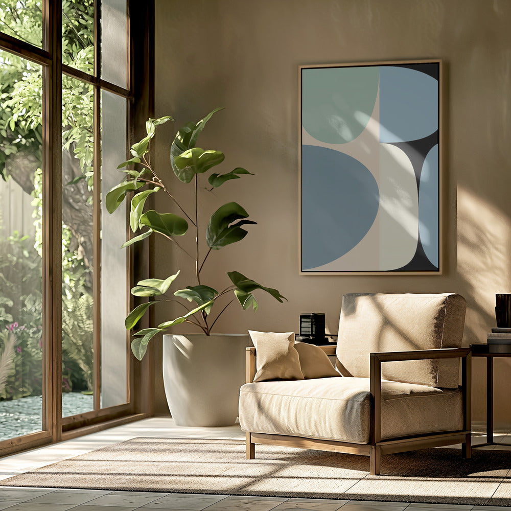 Mid-Century Pastel 17 | Poster