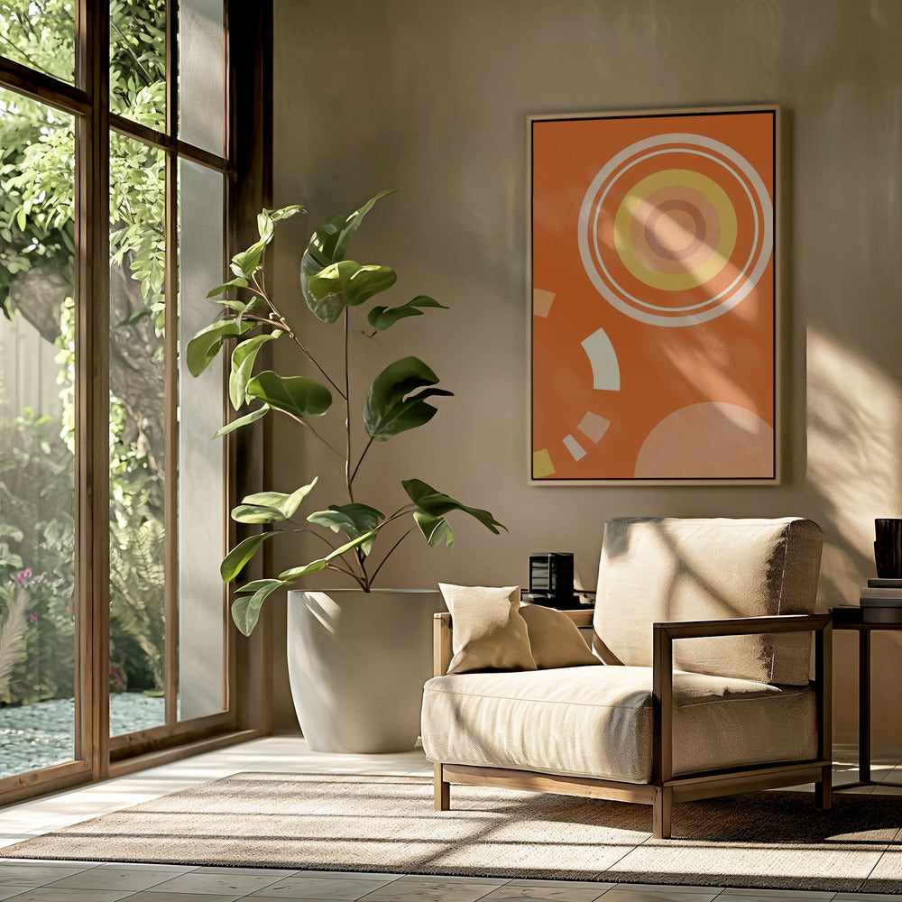 Lente Mid Rhapsody Oranje 4 | Poster