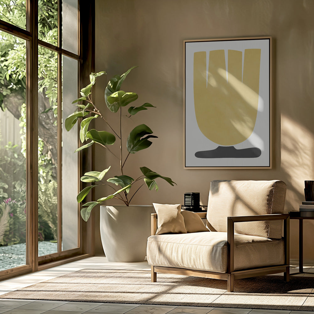Yellow Tulip Flower | Poster