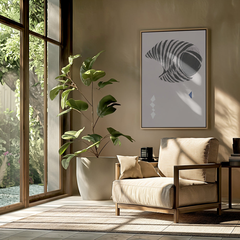 Abstracte strepen | Poster