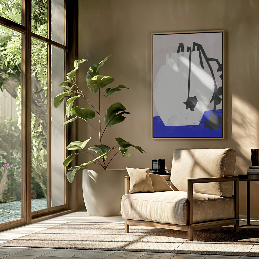 Abstracte bloesems | Poster