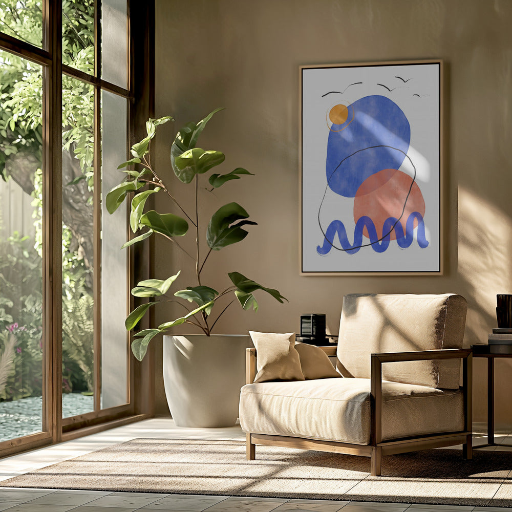 Abstracte Eenzaamheid | Poster