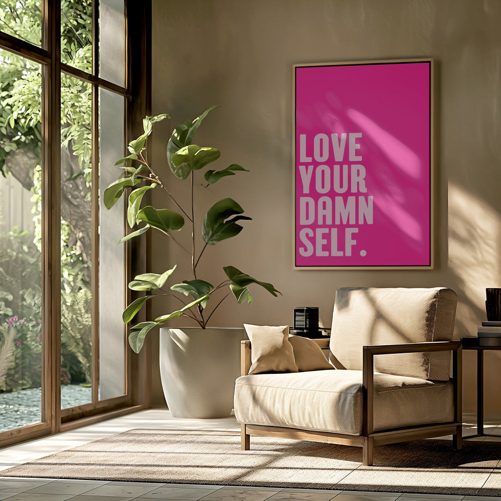Zelfliefde met lef | Poster
