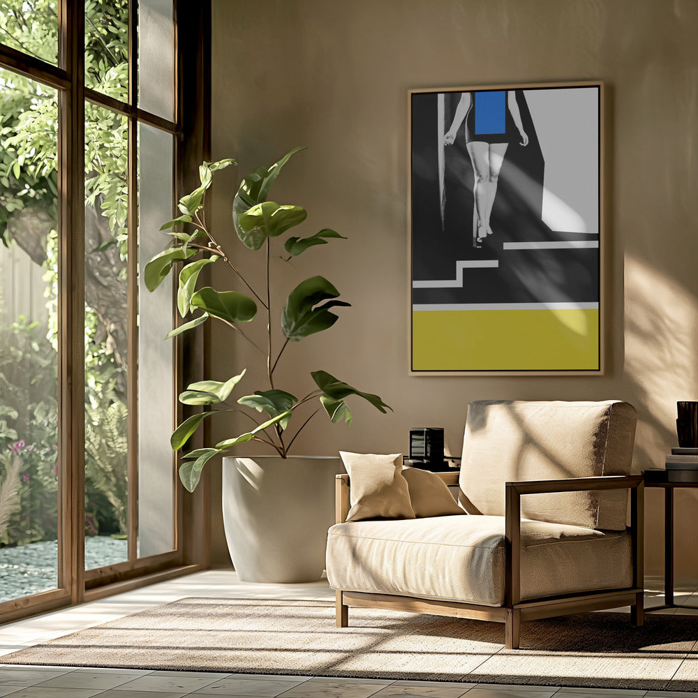 Fotocollage Dame nr. 1 | Poster
