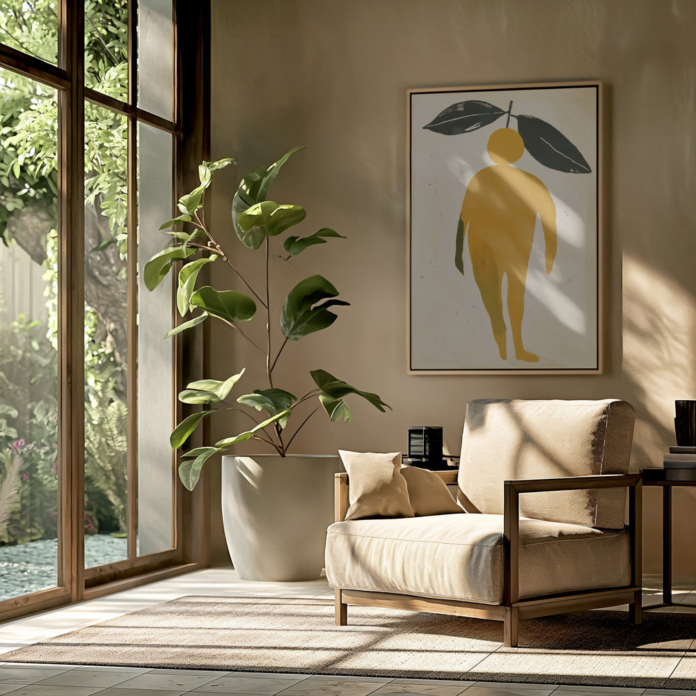 Sinaasappelbladfiguur | Poster