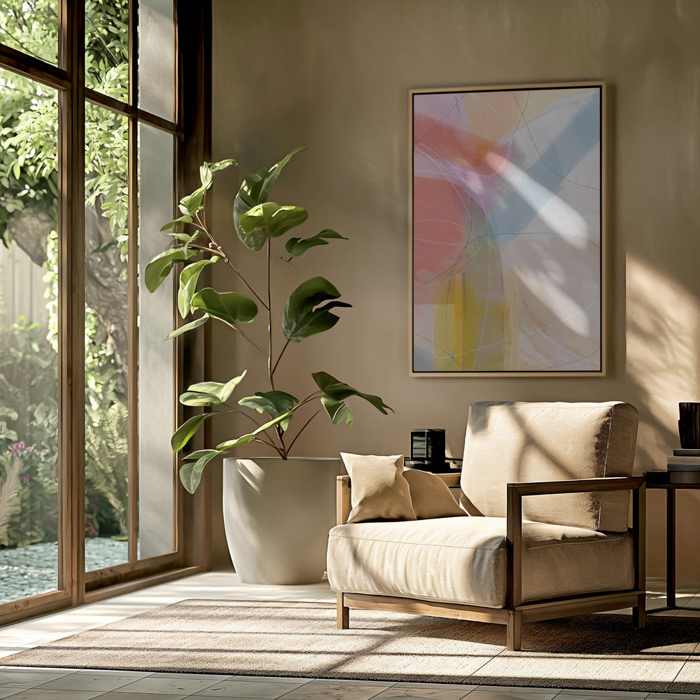 Soft Abstract Shapes 1 | Poster