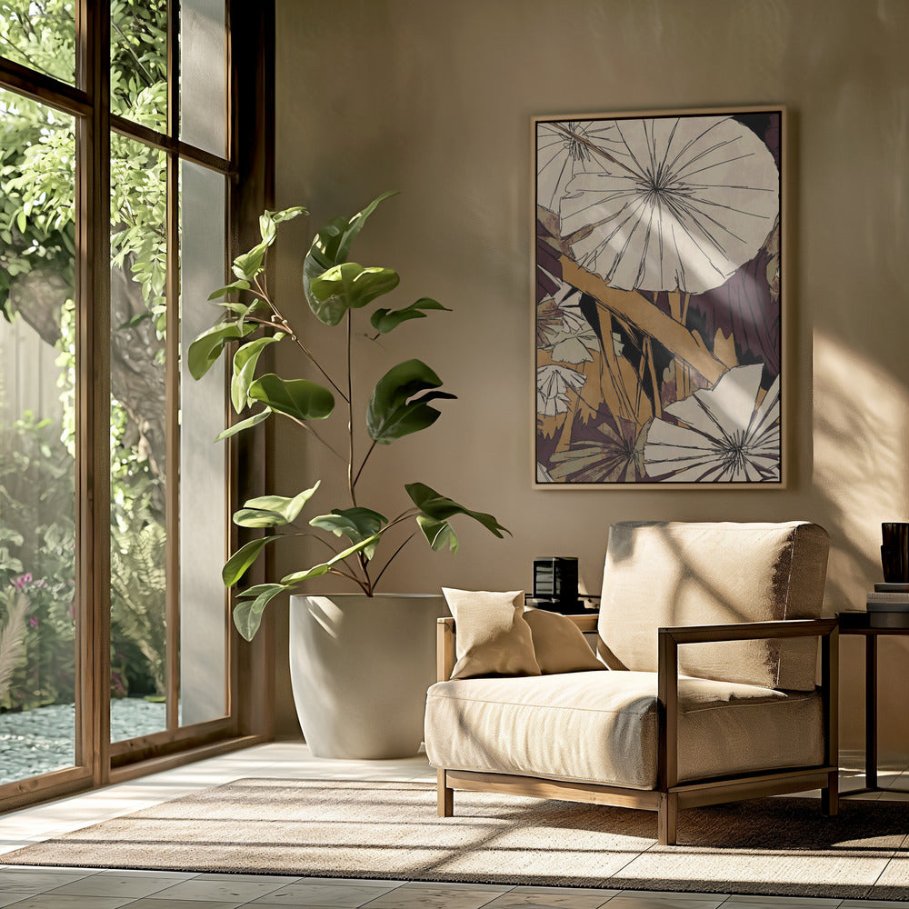 Tropische goudplanten | Poster