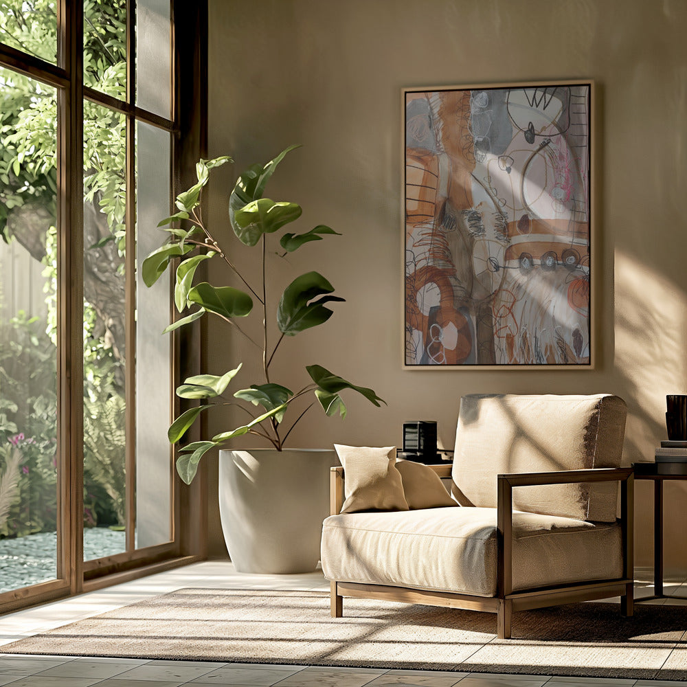 Herfstbloemen | Poster