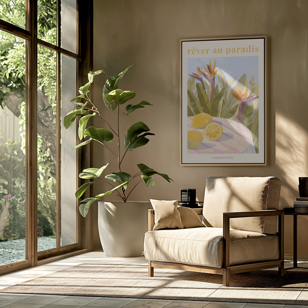 Rêver Au Paradis - Citroen | Poster