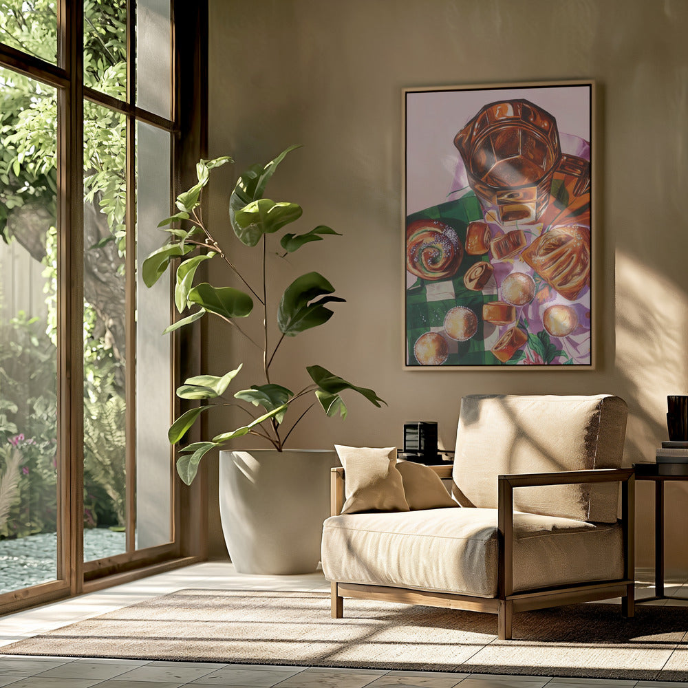 Amber en Groen | Poster