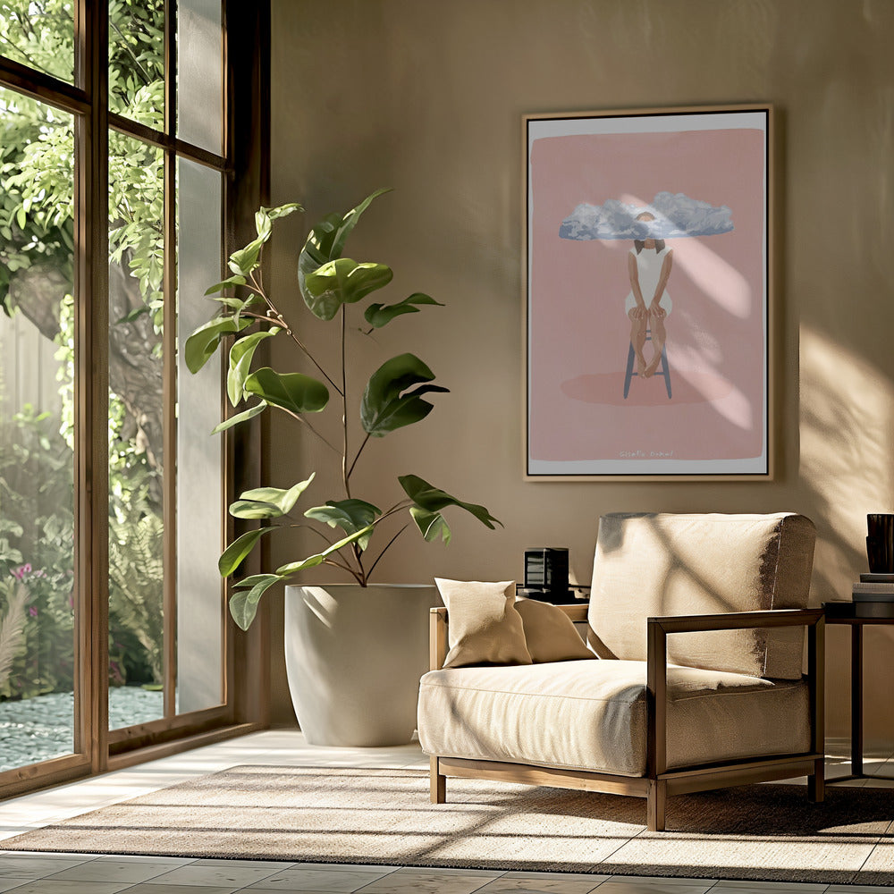 Roze Meditatie | Poster