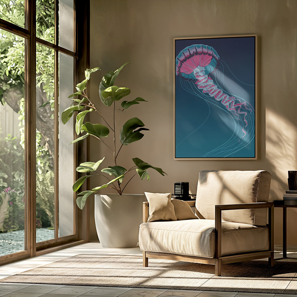 Lions Mane Jellyfish | Poster