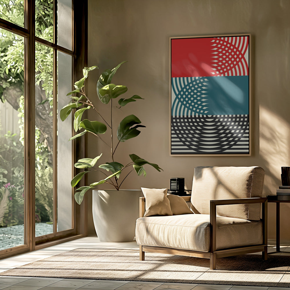 Symmetrische echo's | Poster