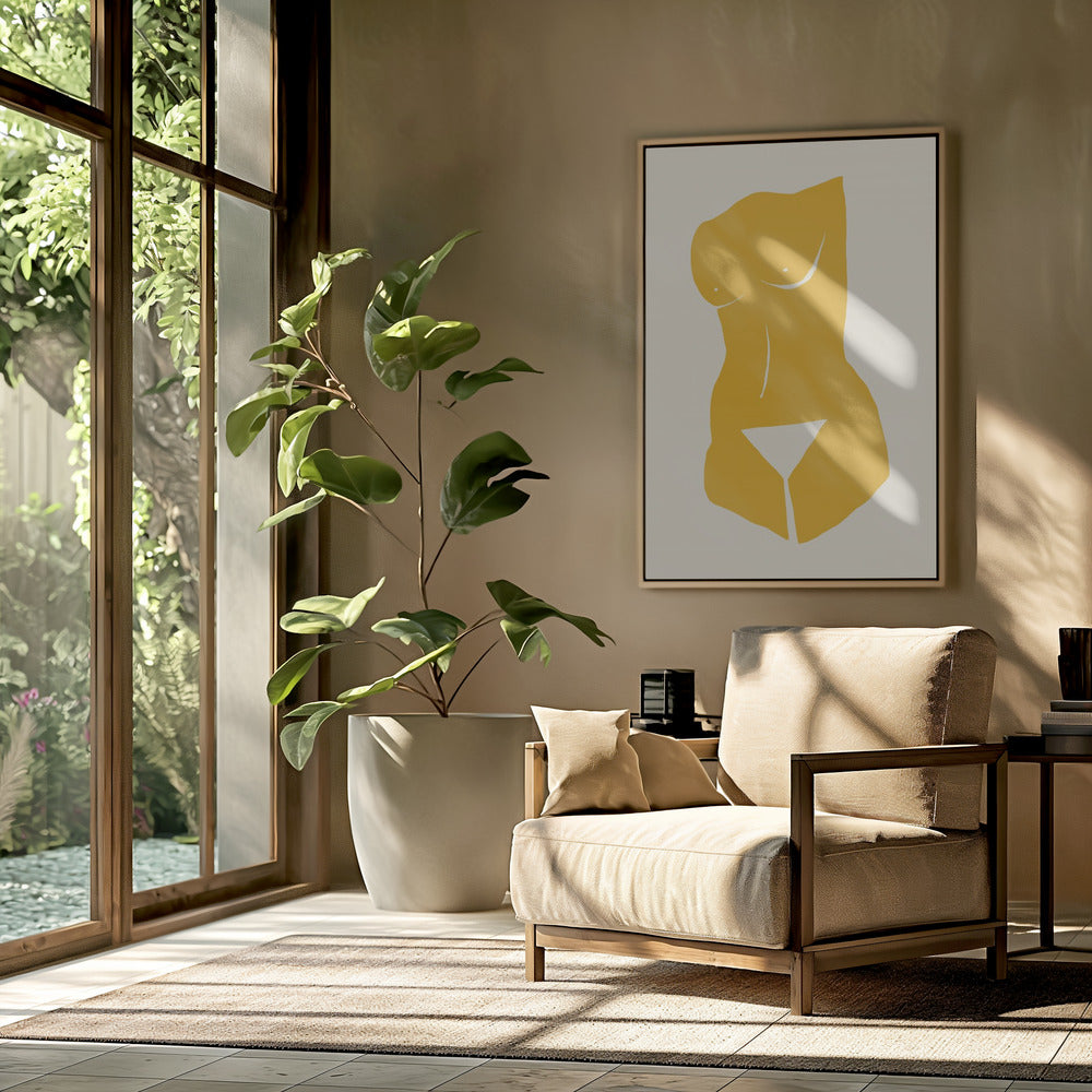 The yellow muse 04 | Poster