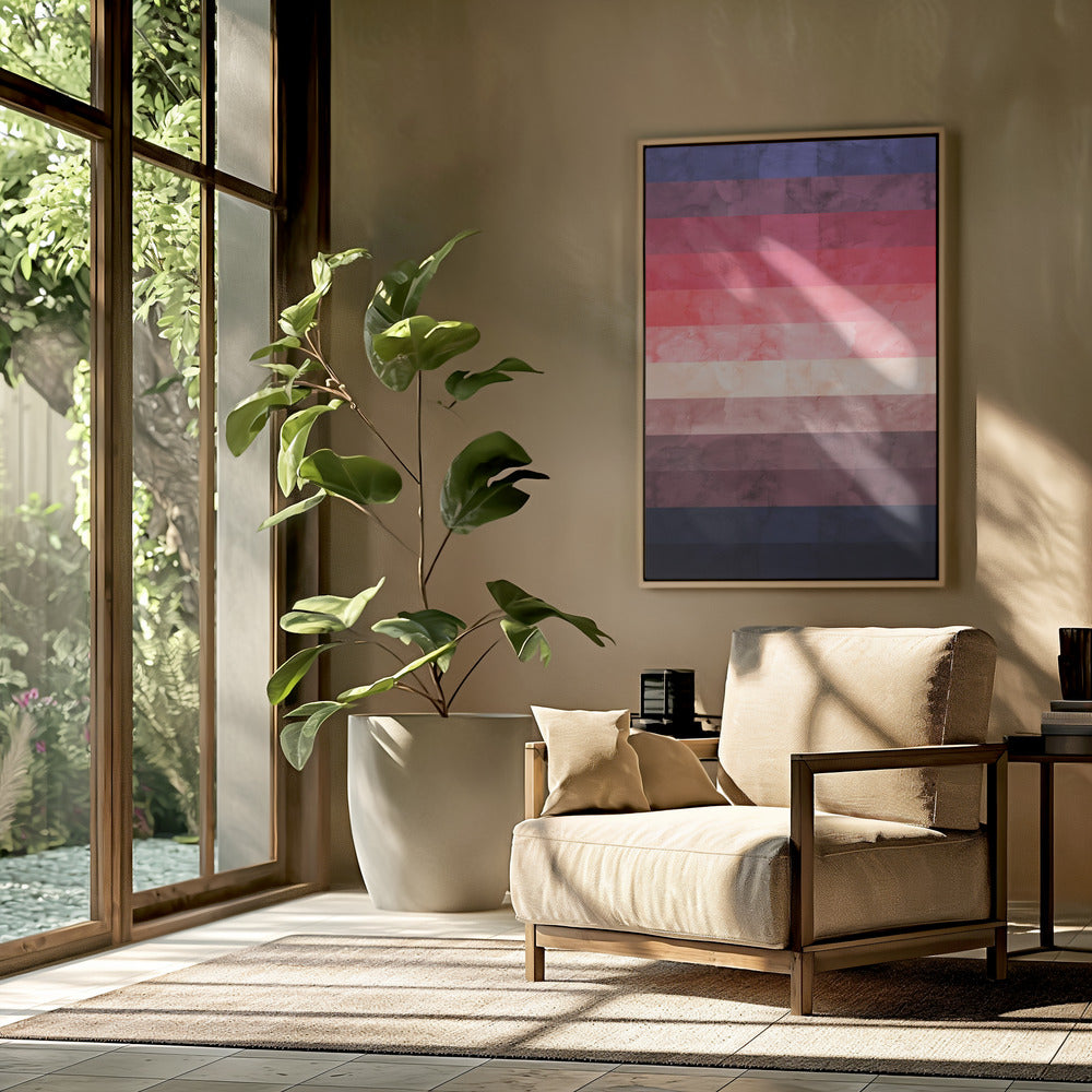 Expressionistisch landschap 4 | Poster