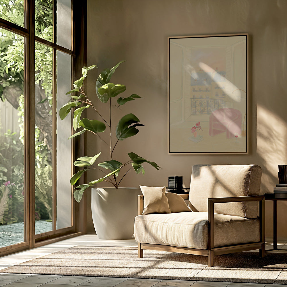 Gezellig appartement in Parijs | Poster