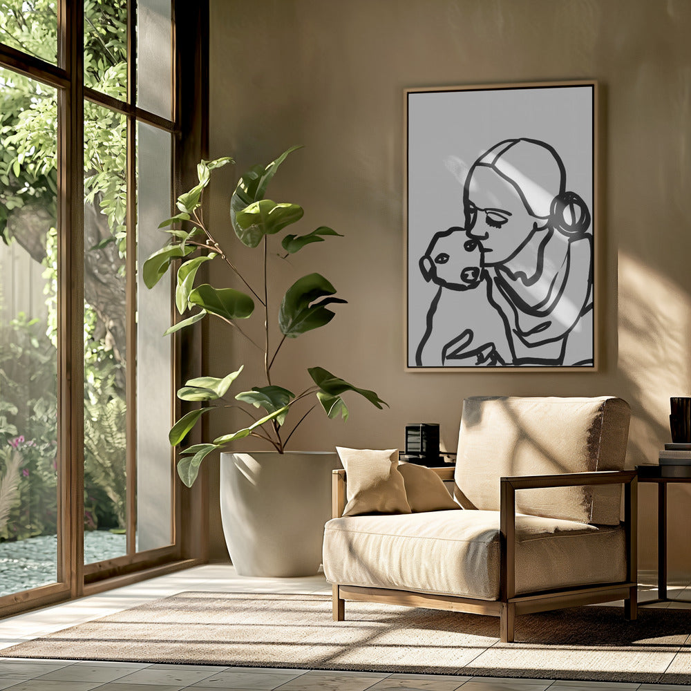 Honden houden van | Poster