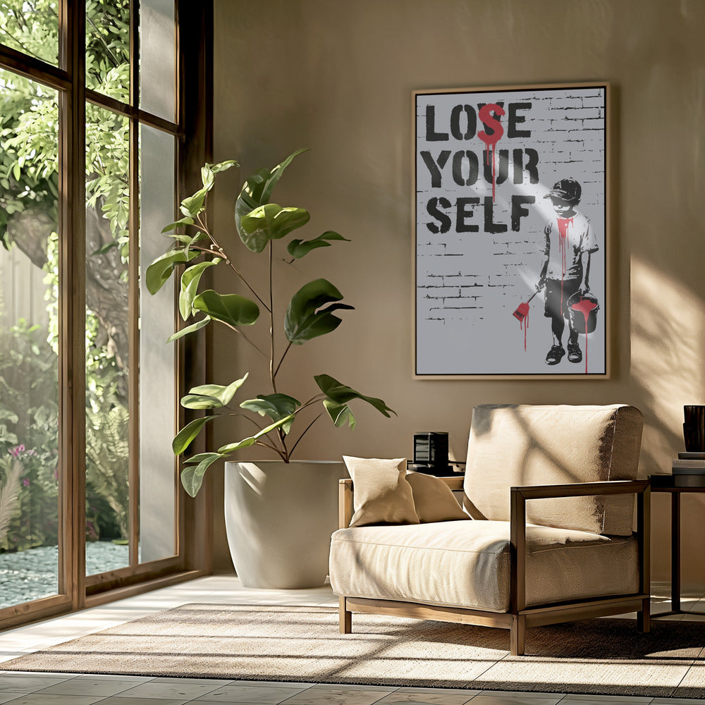 Verlies jezelf | Poster