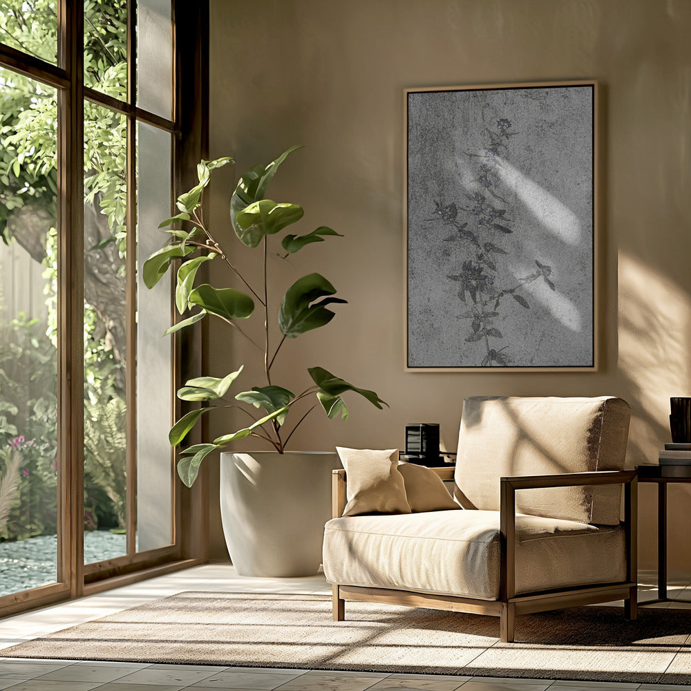 Betonnen bloesems | Poster