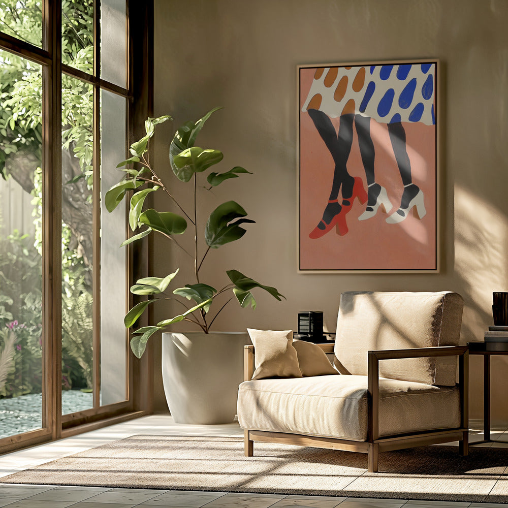 Polka Dot Steps | Poster