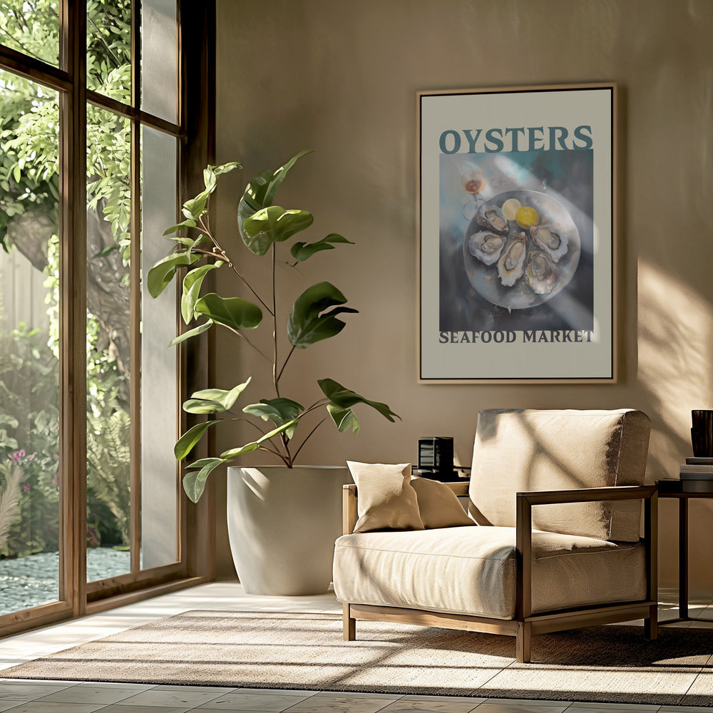 Oysters Seafood Market | Poster